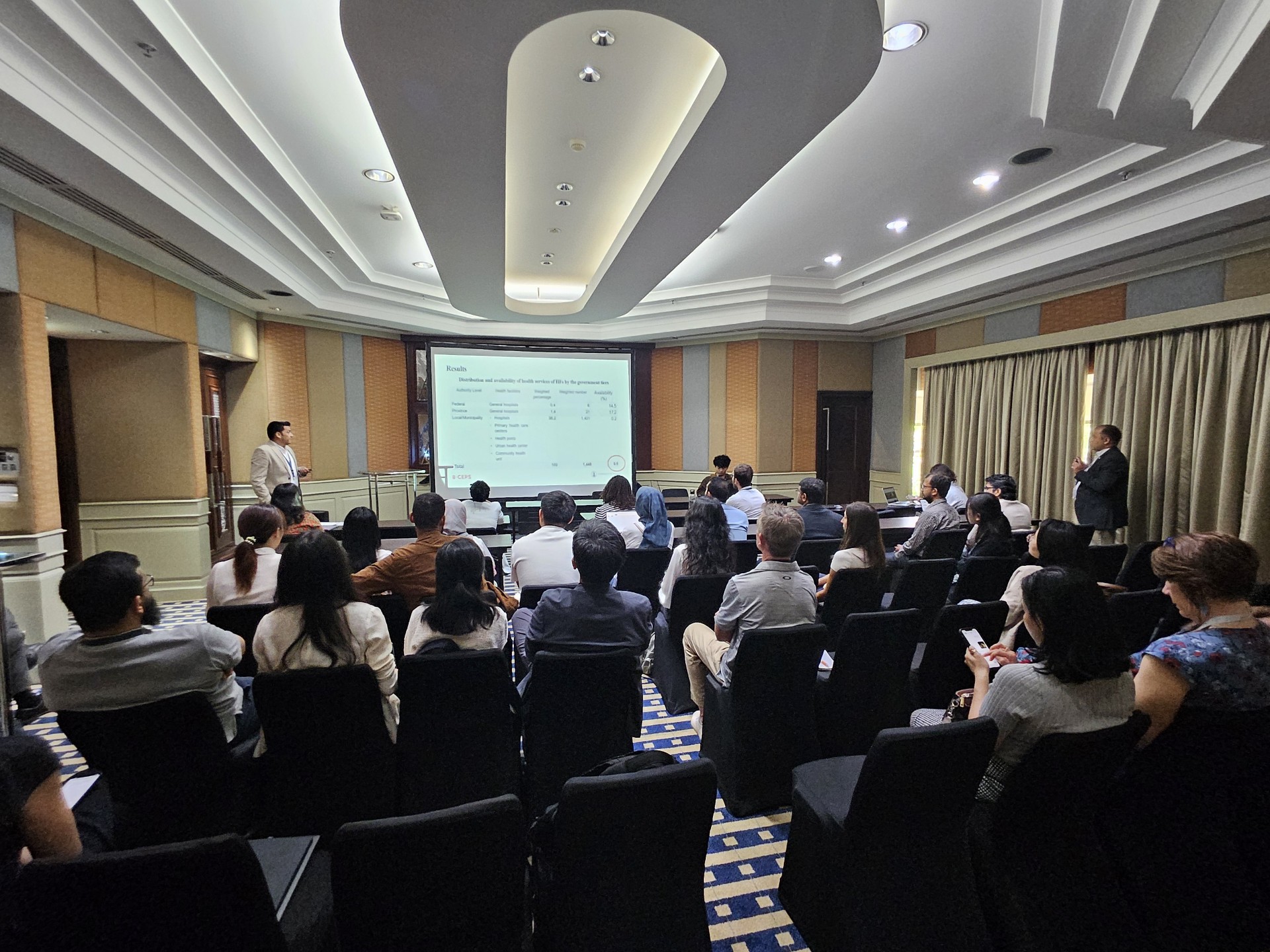 Ravi Kanta Mishra during his IHEA Congress 2025 presentation