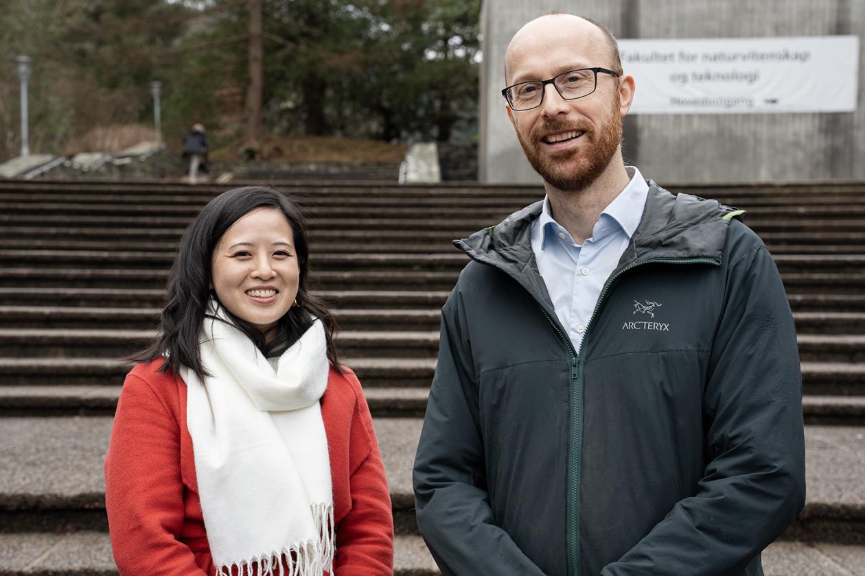 Merry Navjord and Martin Fernø