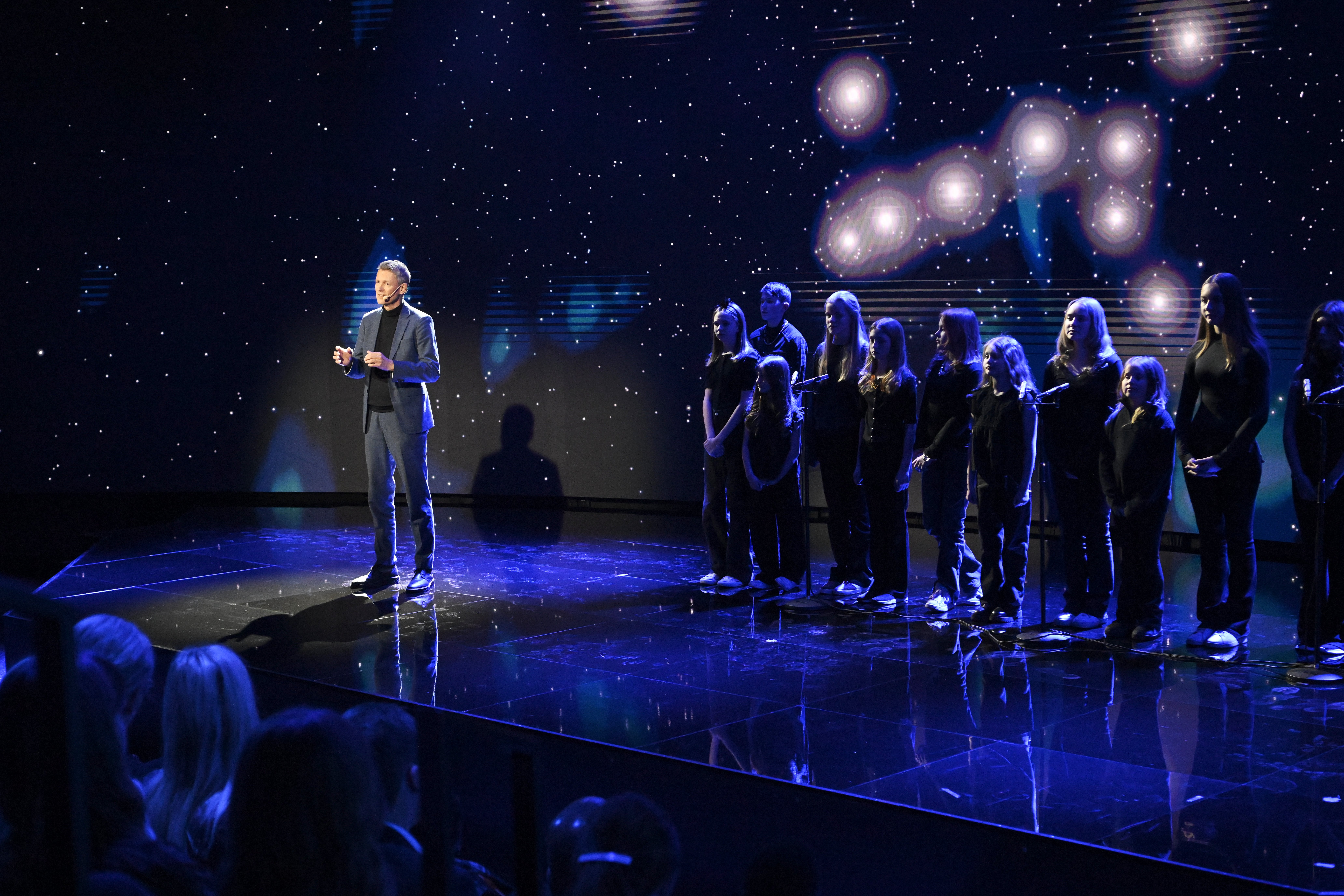 Ole F. Norheim på scenen