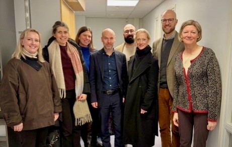 The Norwegian EBV-MS team visiting Finland