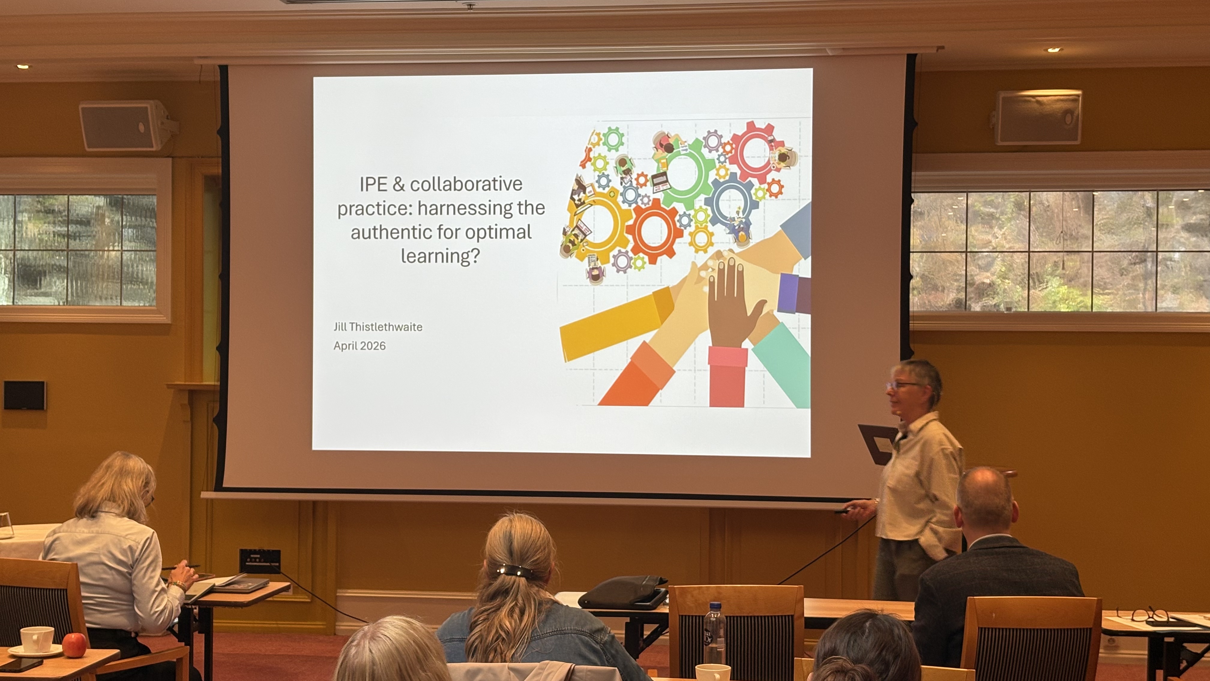 Jill Thistlethwaite presentasjon IPE and collaborative practice