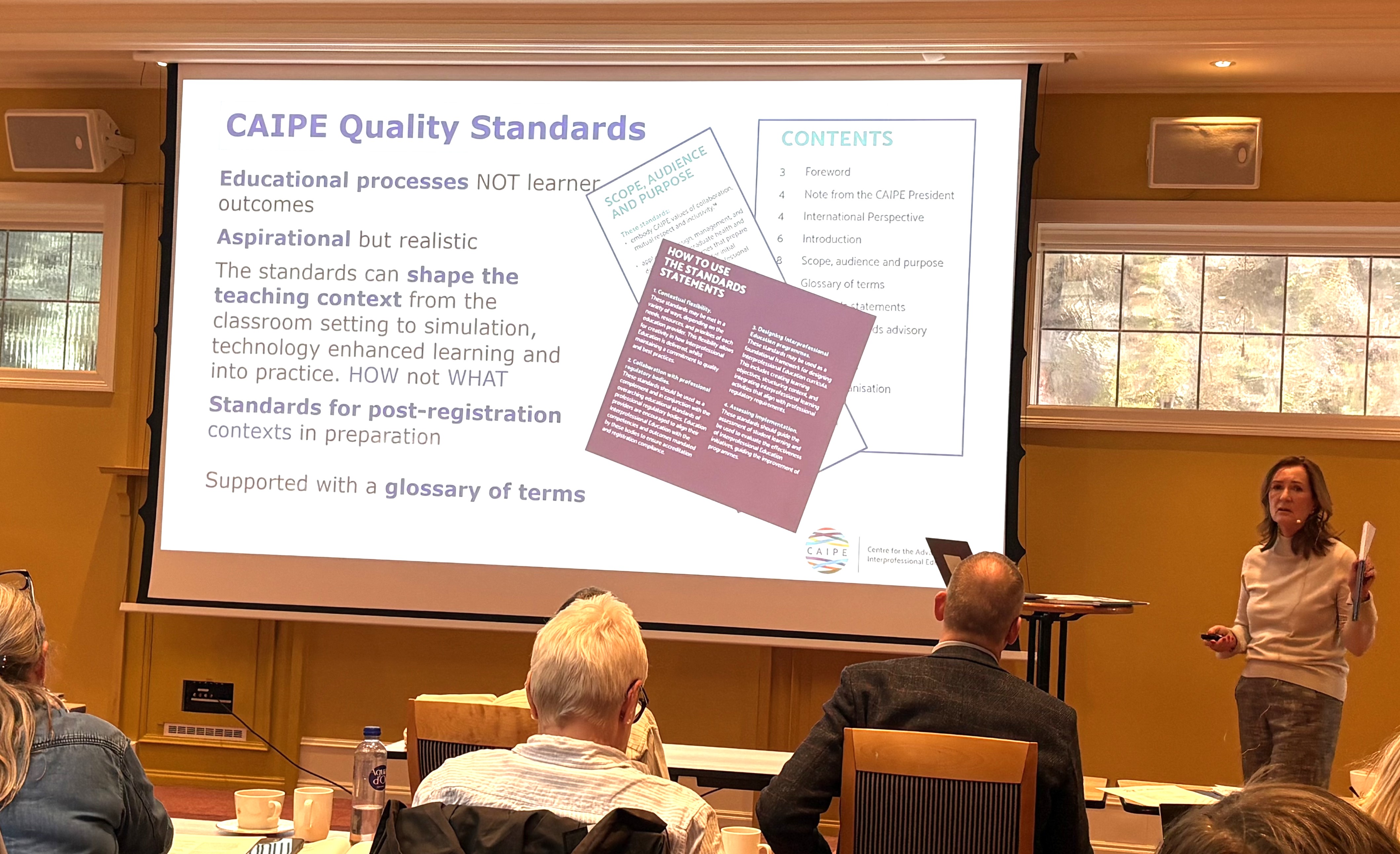 Ane og Merethe presenterer IP-future progress report 2026