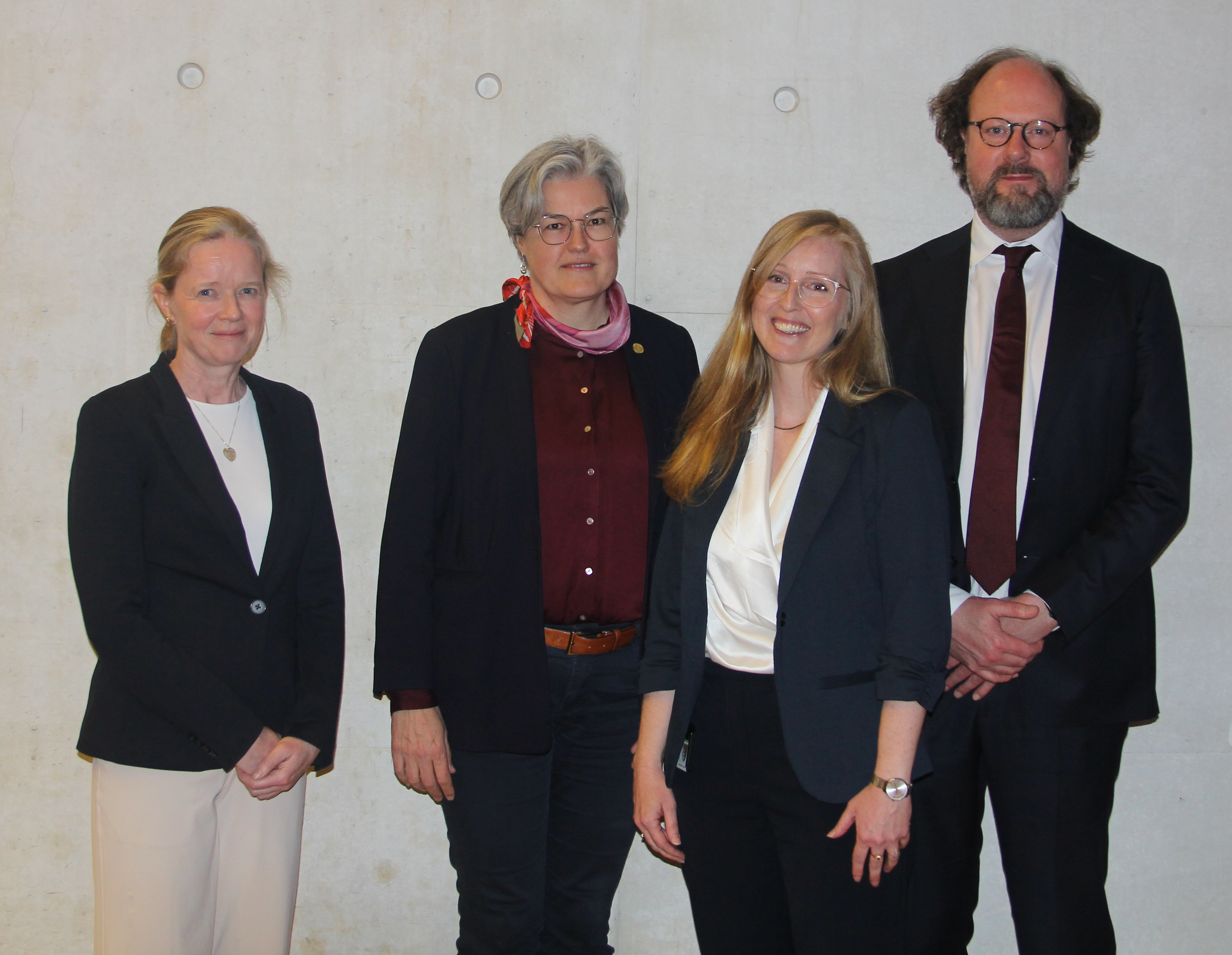 Picture of Marianne H. Hannisdal, and the three opponents