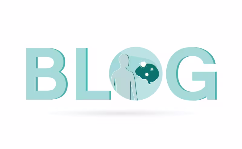 The letters spelling out BLOG, where the O is the EBV-MS logo.