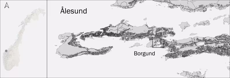Norge Ålesund Borgund