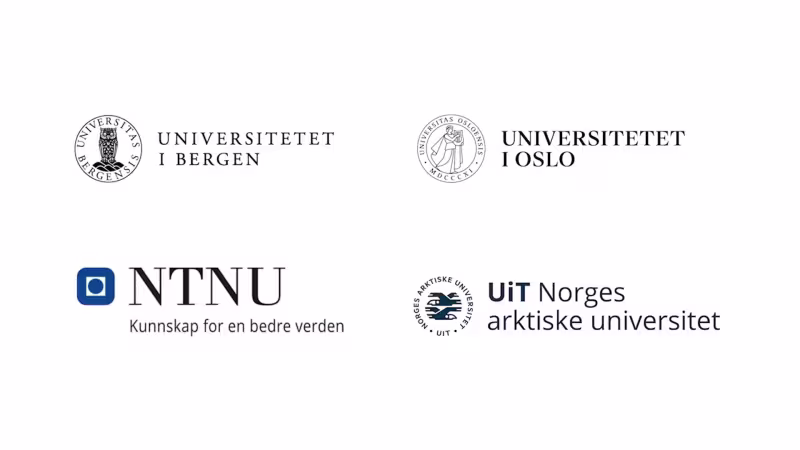 Collagebilde av flere logoer