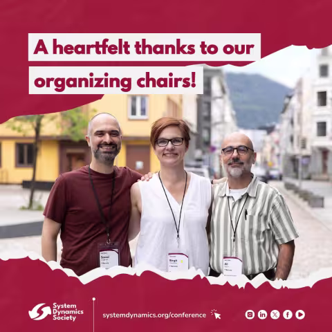 Saeed, Birgit and Ali.