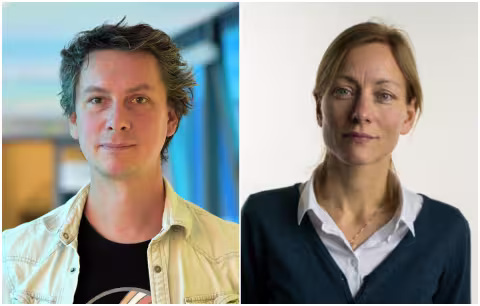  F.v. Marc Vaudel og Linda Gröning er tildelt hver sitt Consolidator Grant fra Det europeiske forskningsrådet (ERC)