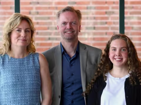 Forskere og stipendiat. 