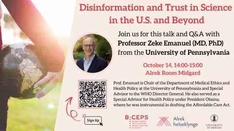 Event Poster Zeke Emanuel Oct. 14