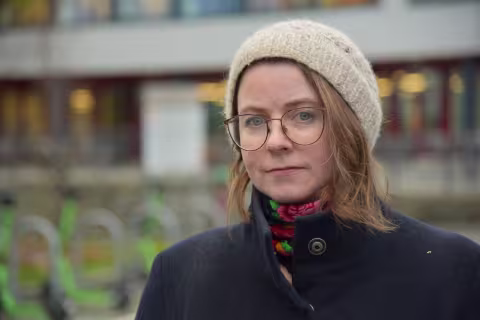 Portrait photo of Marte Haaland