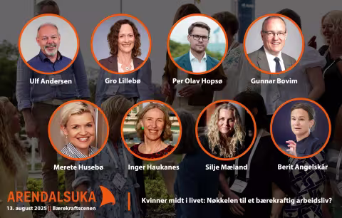 presentasjonsbilde av deltakerer til debatt