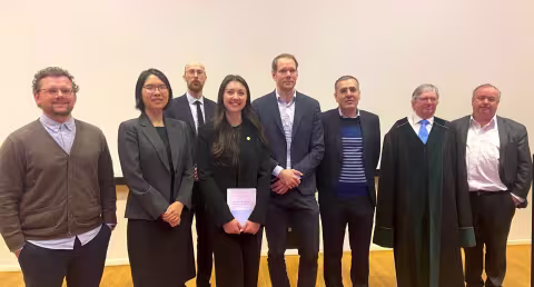Dr. Hilde Halsøy, the disputation committee and her supervisors