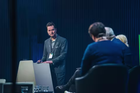 Tor Eldevik på Arctic Frontiers