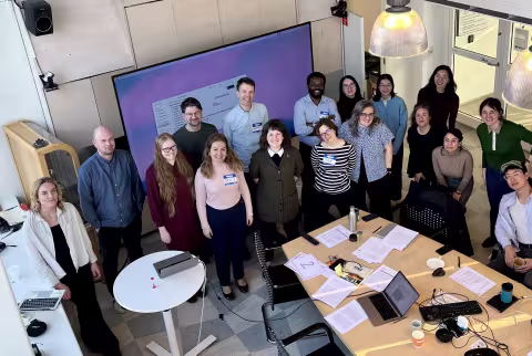 Image of researchers at workshop