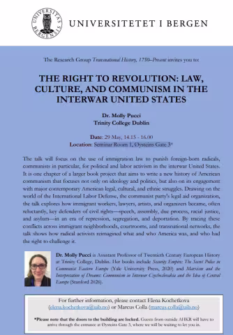 Flyer that describes the event