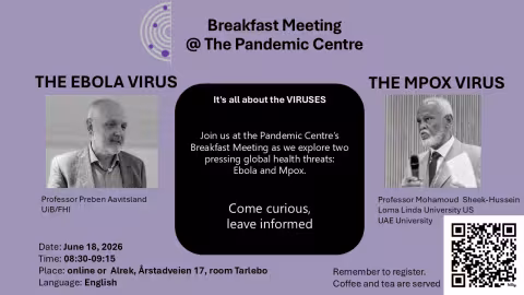 Presenters at Pandemic Breakfast