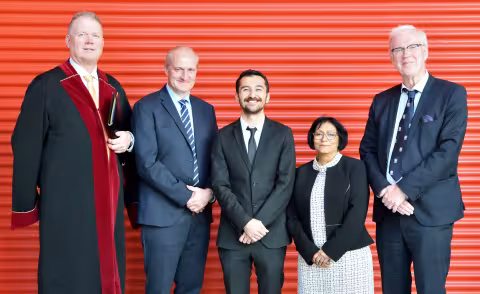 Photo of Candidate, committee and custos