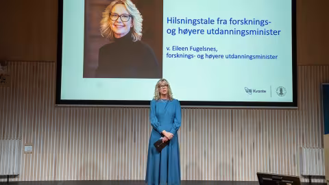 Statsråd Eileen Fugelsnes