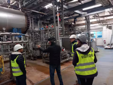 inside pelagia facilities