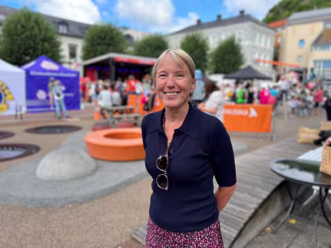 Margareth Hagen på Arendalsuka
