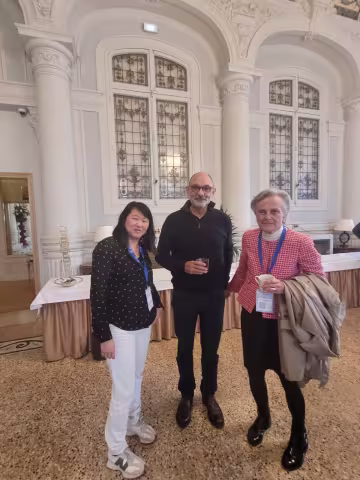 Professor Céline Poudat, Christophe Charlier and Kjersti Fløttum