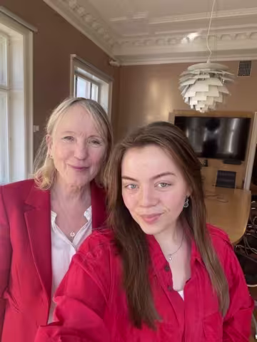 Margareth Hagen og Kaja Ingdal Hovdenak