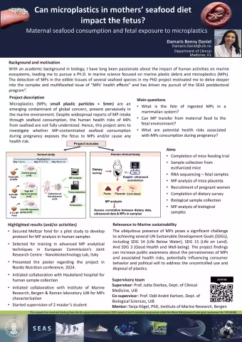 Scientific poster presentation - Damaris
