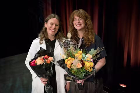 Åshild Johnsen og Rebekka Frøystad, Forsker Grand Prix Bergen 2025