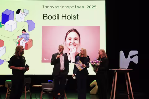 Forskningsrådets innovasjonspris ble tildelt Bodil Holst.