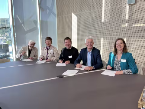 Signering av samarbeidsavtale