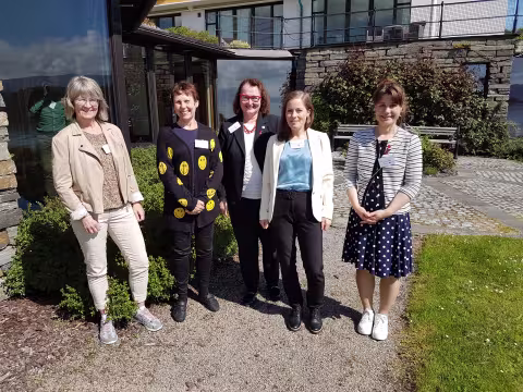 Bilde av arrangementskomitéen for Female Heart workshop 2022