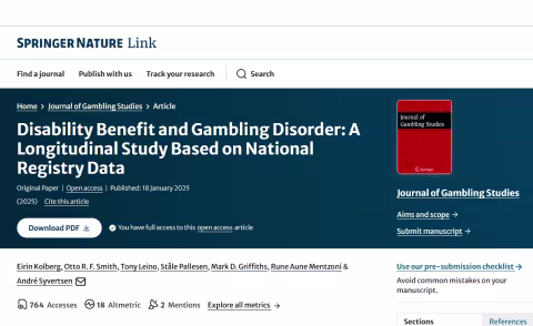 Gambling studies