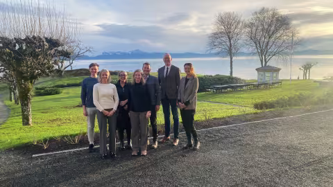 Oppstilt bilde av IP-future prosjekt team