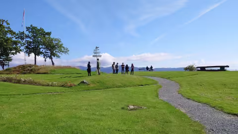 Walk and Talk utenfor Solstrand Hotel & Bad