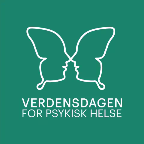Logo Verdensdagen for psykisk helse