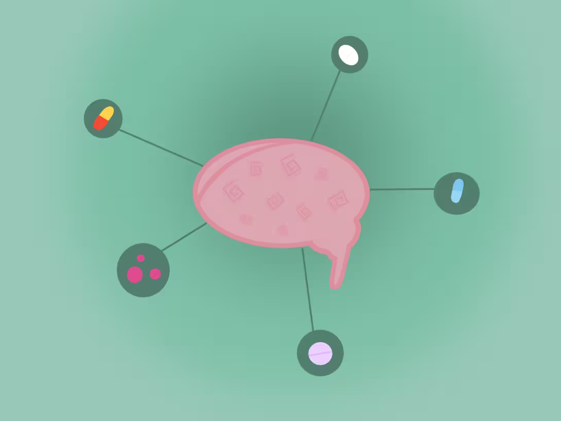 Figur som viser medisiner som kan gi ny behandling for nevrologisk sykdom