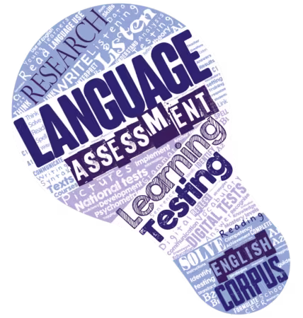 Ordsky formet som en lyspære