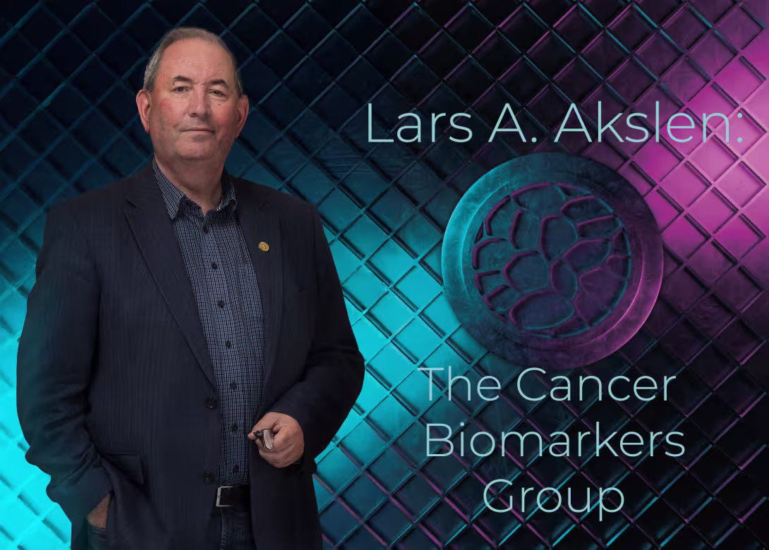 Portrait photo of Akslen with an artistic background.