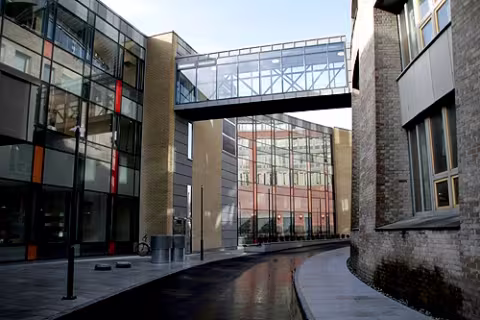 Bilde av Jusbygg II sett utenfra