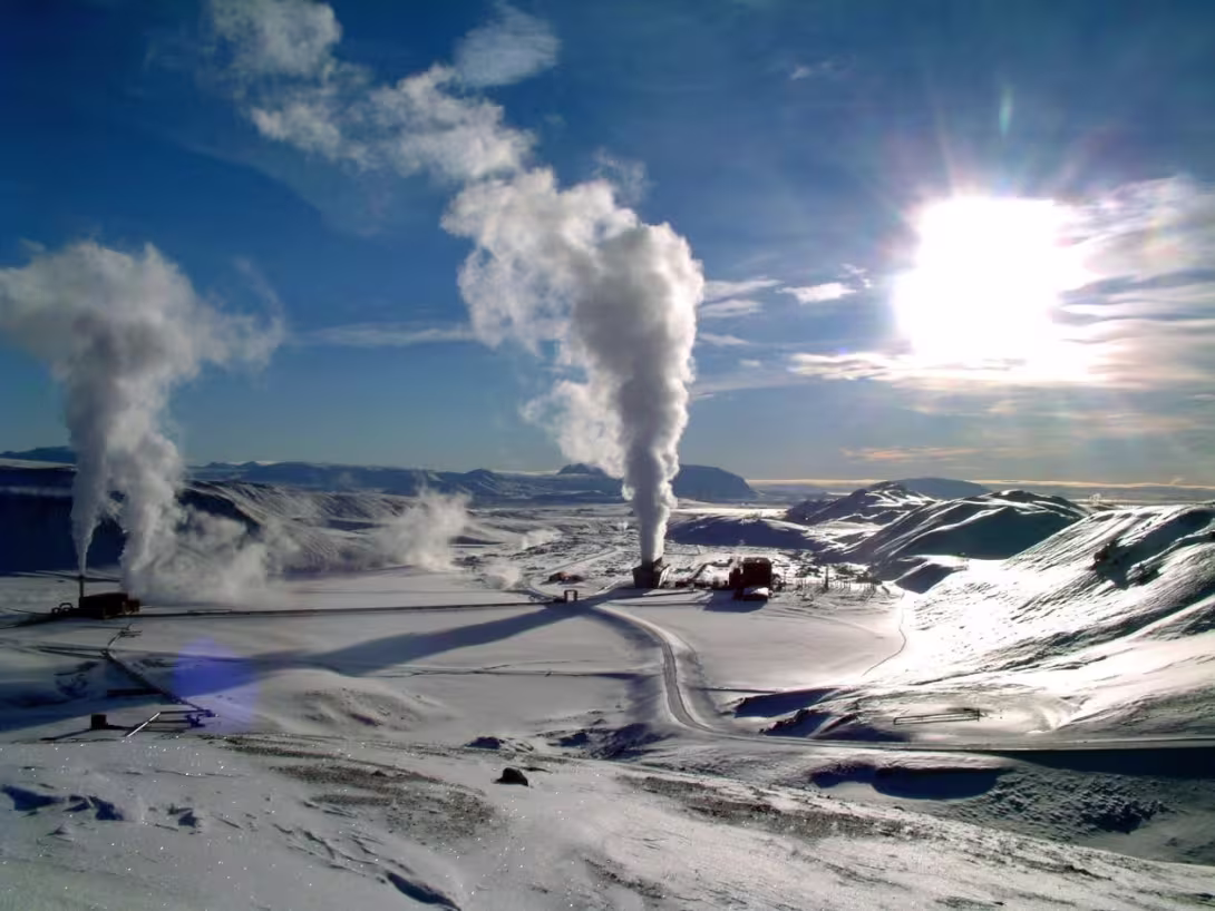 Krafla geothermal energy station