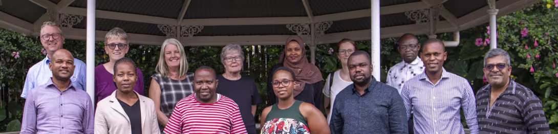 Group photo of the study team