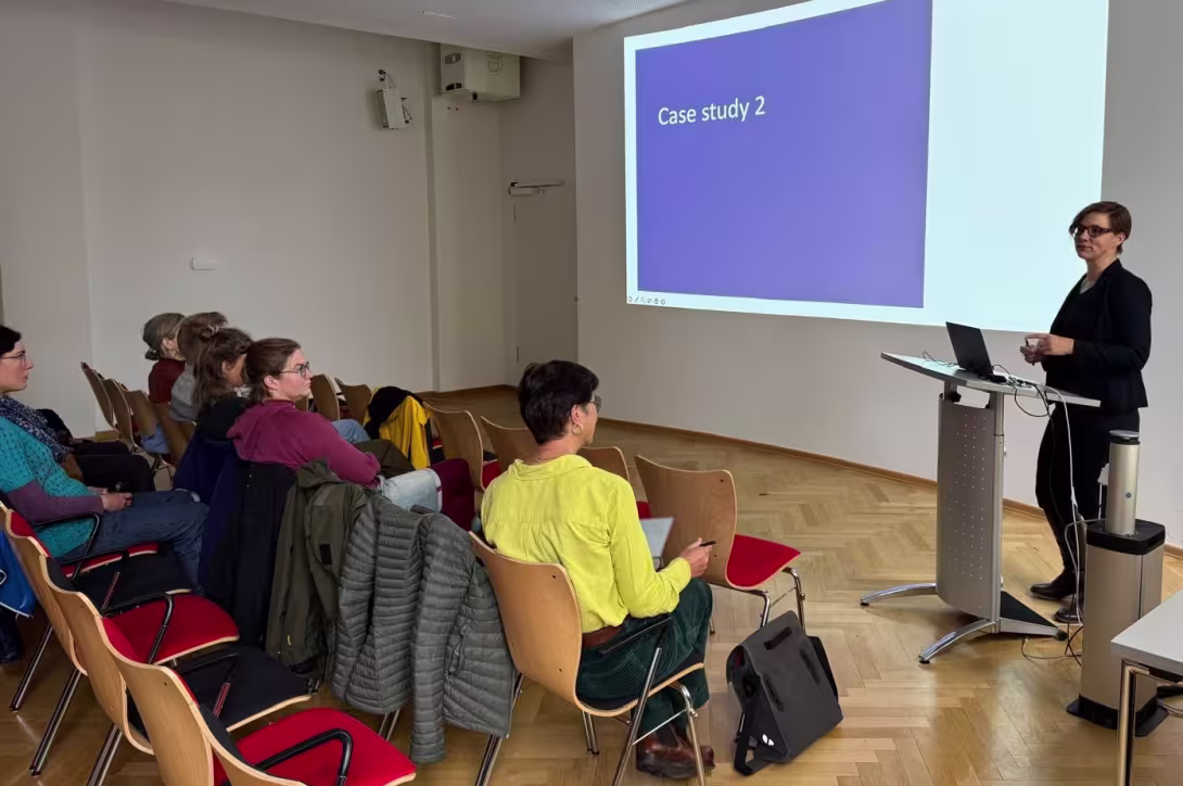 Birgit Kopainsky lectures at ZALF