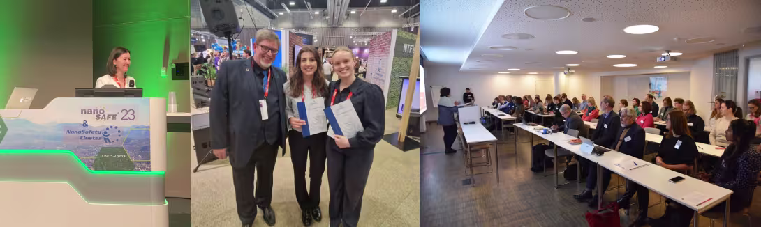 Pictures of prizes and disseminations