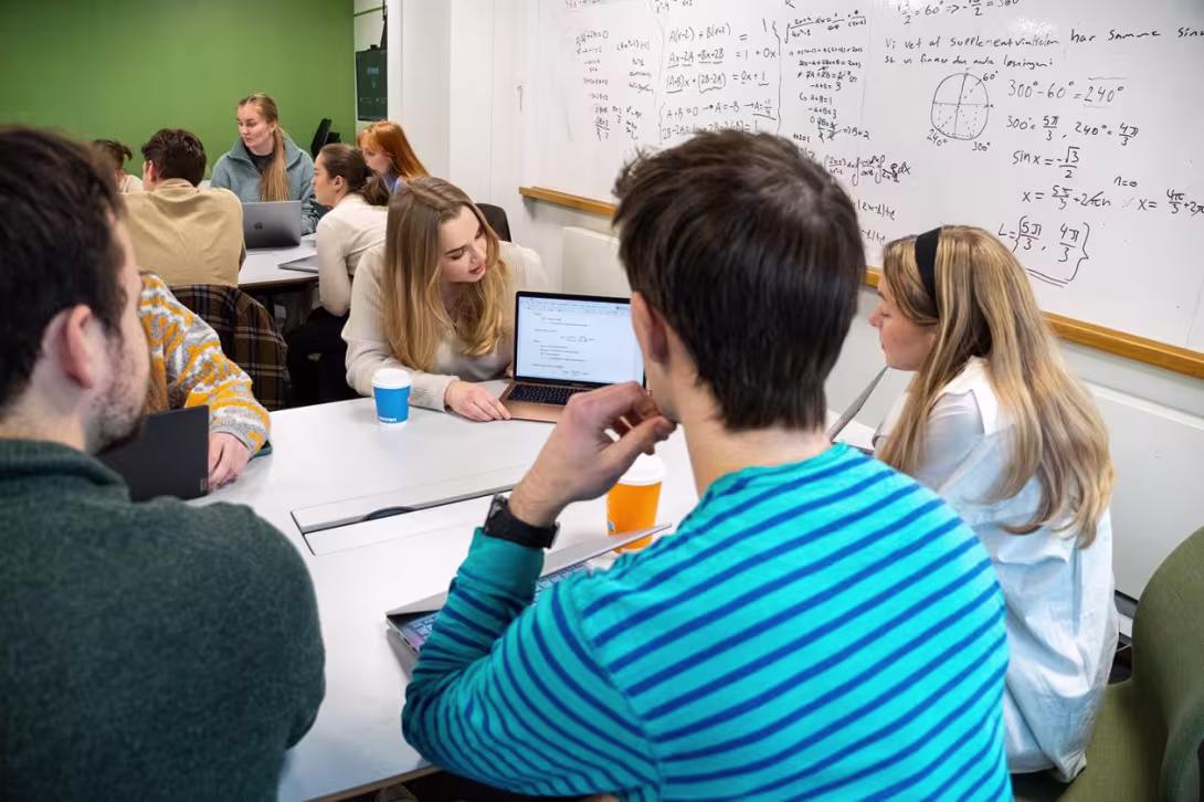 Studenter på aktivtrom