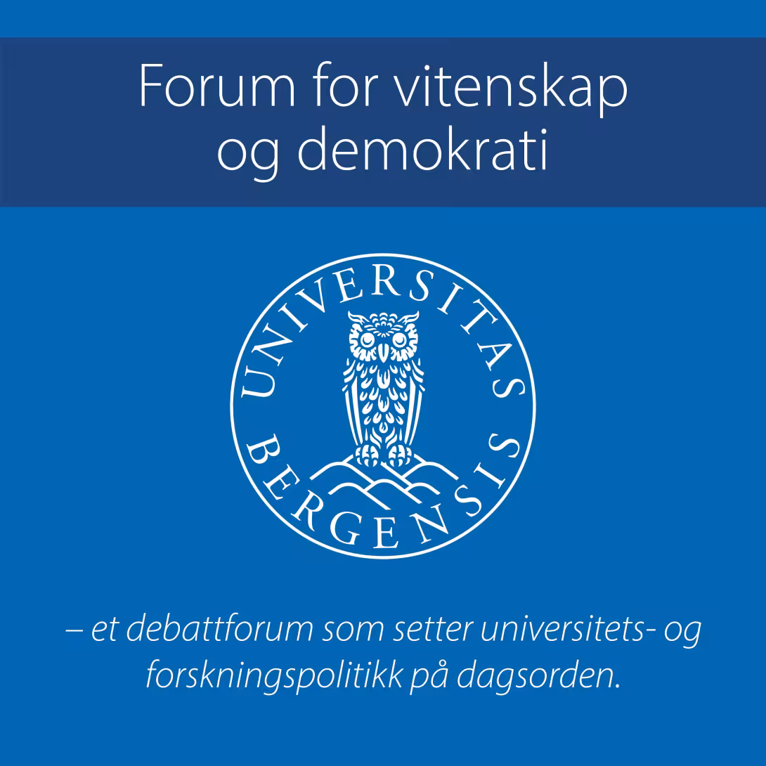 Logo, Forum for vitenskap og demokrati