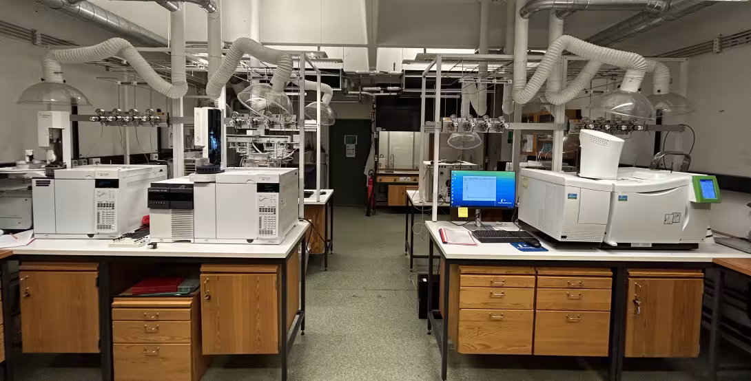 GC-laboratoriet ved Kjemisk institutt